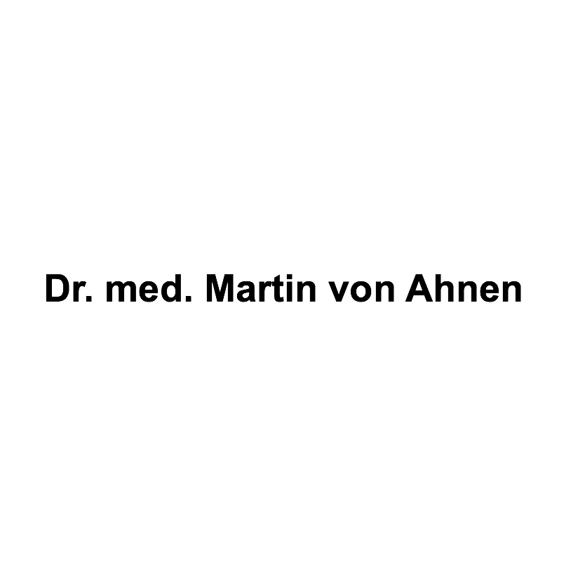 Dr. med. Martin von Ahnen